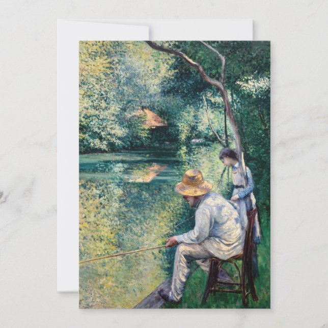 Gustave Caillebotte - Angling Invitation (Front)