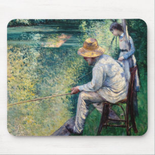 Gustave Caillebotte - Angling Mouse Pad