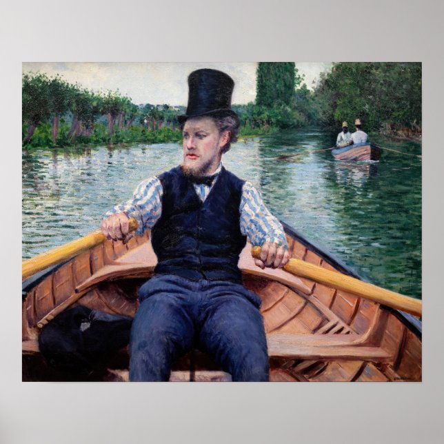 Gustave Caillebotte - Boating Party Poster (Front)