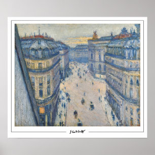 Gustave Caillebotte Fine Art #289 Poster