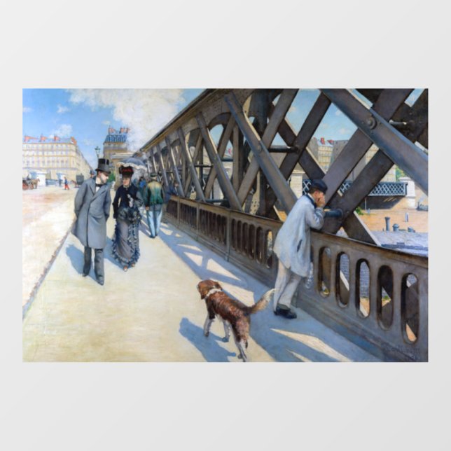 Gustave Caillebotte - Le Pont de l'Europe (Sheet)