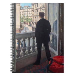 Gustave Caillebotte - Man at the Window Notebook
