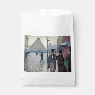 Gustave Caillebotte - Paris Street; Rainy Day Favour Bags