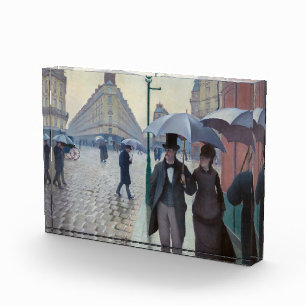Gustave Caillebotte - Paris Street; Rainy Day Photo Block