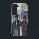 Gustave Caillebotte - Paris Street; Rainy Day Samsung Galaxy Case<br><div class="desc">Paris Street; Rainy Day / Rue de Paris,  rainy season - Gustave Caillebotte in 1877</div>