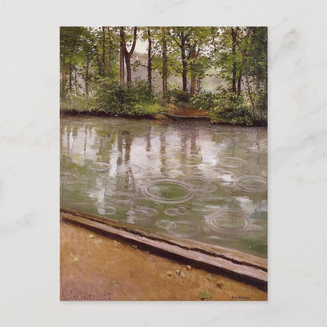 Gustave Caillebotte Postcard (Front)