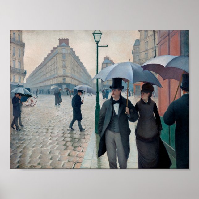 Gustave Caillebotte Poster (Front)