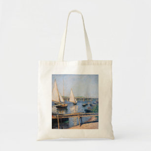 Gustave Caillebotte - Sailing Boats at Argenteuil Tote Bag
