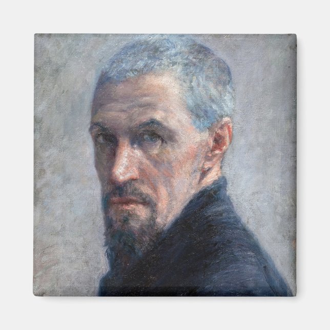 Gustave Caillebotte - Self Portrait Magnet (Front)