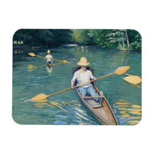 Gustave Caillebotte - Skiffs on the Yerres Magnet