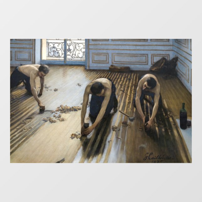 Gustave Caillebotte - The Floor Scrapers (Sheet)