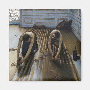Gustave Caillebotte - The Floor Scrapers Magnet