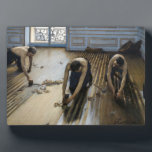Gustave Caillebotte - The Floor Scrapers Plaque<br><div class="desc">The Floor Scrapers / Les Raboteurs de parquet - Gustave Caillebotte,  Oil on Canvas,  1875</div>