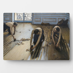 Gustave Caillebotte - The Floor Scrapers Plaque