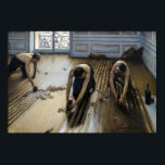 Gustave Caillebotte - The Floor Scrapers Poster<br><div class="desc">The Floor Scrapers / Les Raboteurs de parquet - Gustave Caillebotte,  Oil on Canvas,  1875</div>