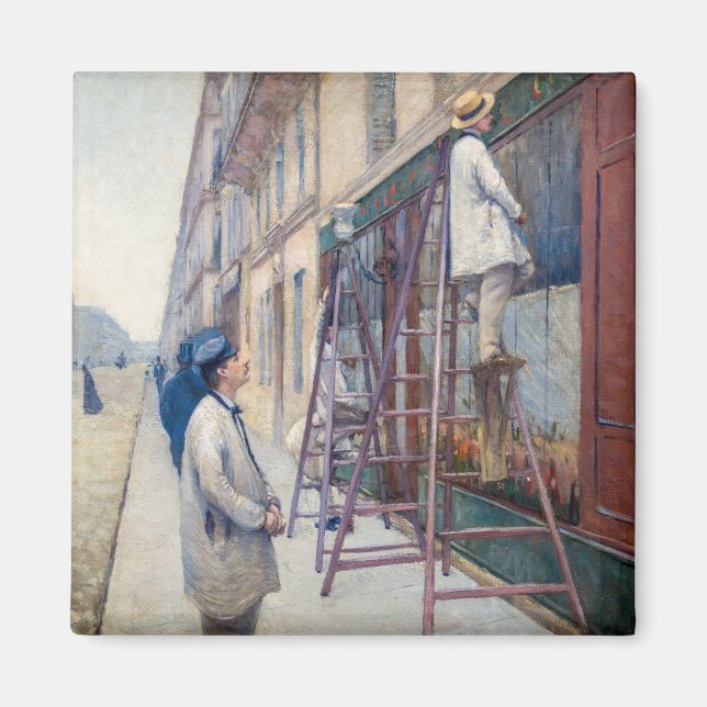 Gustave Caillebotte - The House Painters Magnet (Front)