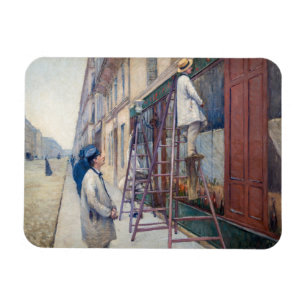 Gustave Caillebotte - The House Painters Magnet