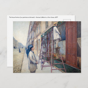Gustave Caillebotte - The House Painters Postcard