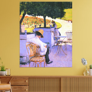 Gustave Caillebotte - The Orange Trees Canvas Print