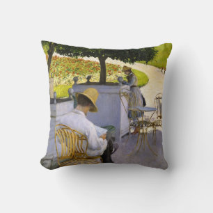 Gustave Caillebotte - The Orange Trees Cushion