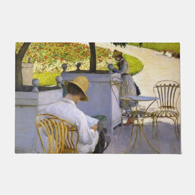 Gustave Caillebotte - The Orange Trees Doormat (Front)