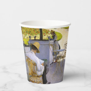 Gustave Caillebotte - The Orange Trees Paper Cups