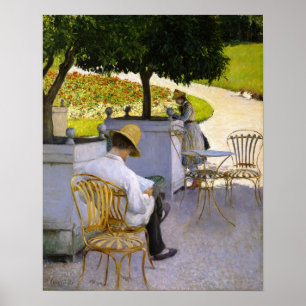 Gustave Caillebotte - The Orange Trees Poster