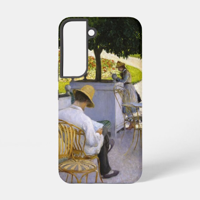 Gustave Caillebotte - The Orange Trees Samsung Galaxy S22 Case (Back)