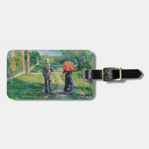 Gustave Caillebotte - The Path Uphill Luggage Tag