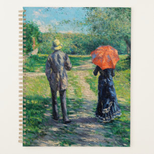 Gustave Caillebotte - The Path Uphill Planner