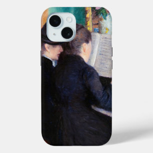 Gustave Caillebotte - The Piano Lesson iPhone 15 Case