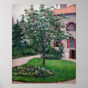 Gustave Caillebotte - Trees in Blossom Poster