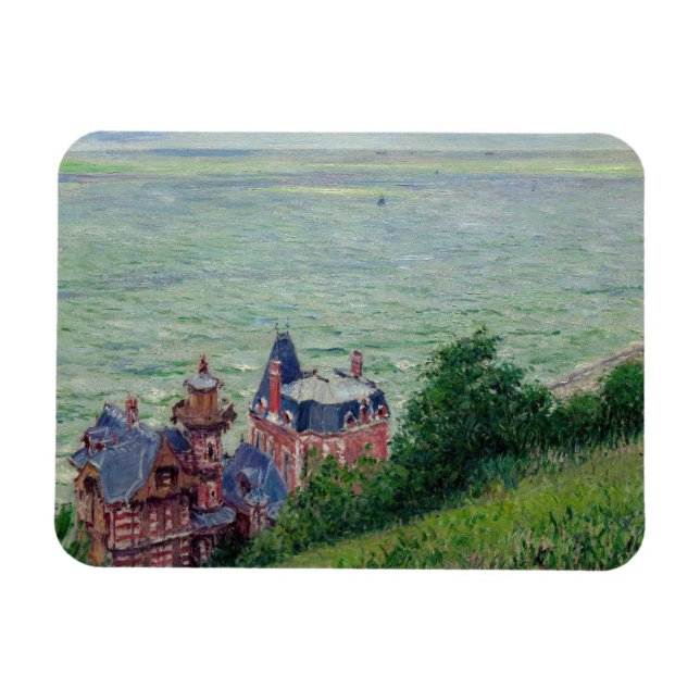 Gustave Caillebotte - Villas at Trouville Magnet (Horizontal)