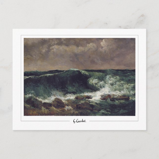 Gustave Courbet #241 - Fine Art Postcard (Front)