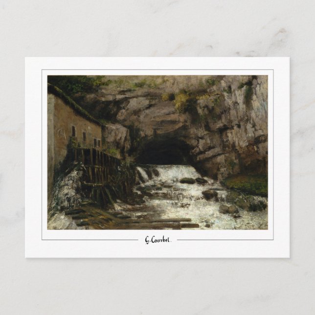 Gustave Courbet #548 - Fine Art Postcard (Front)