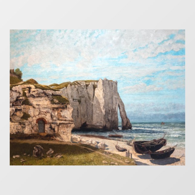 Gustave Courbet - Cliffs at Etretat after Storm (Sheet)