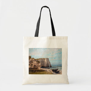 Gustave Courbet - Cliffs at Etretat after Storm Tote Bag