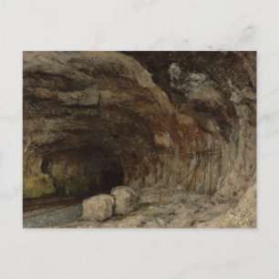 Gustave Courbet - Grotto of Sarrazine Postcard