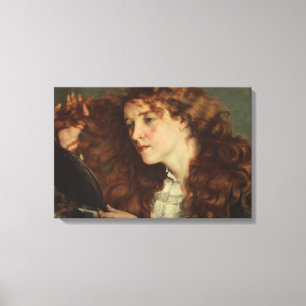 Gustave Courbet - Jo, the Beautiful Irish Girl Canvas Print