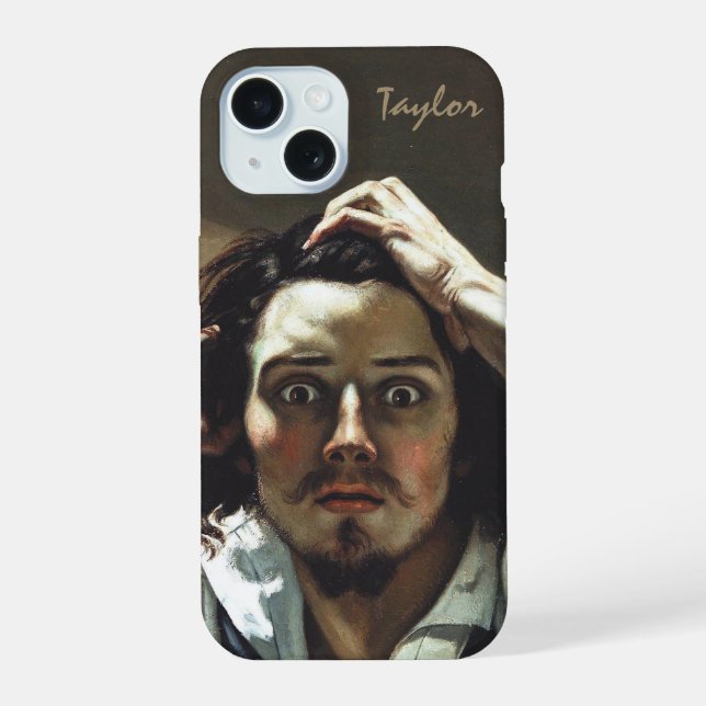 Gustave Courbet Le Désespéré – Customisable iPhone 15 Case (Back)
