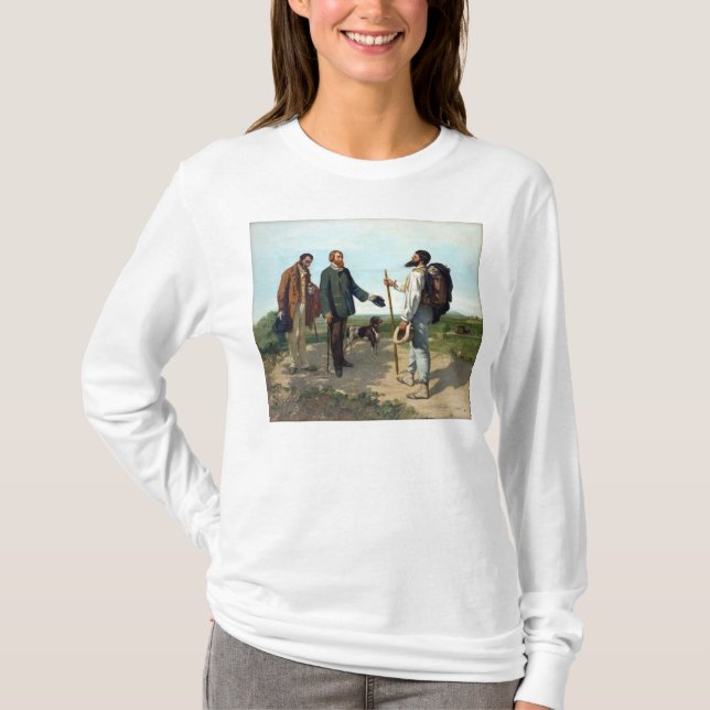 Gustave Courbet Painting T-Shirt (Front)