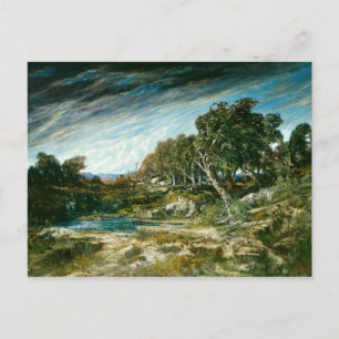 Gustave Courbet - The Gust of Wind Postcard
