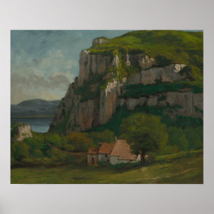 Gustave Courbet - The Rock of Hautepierre Poster
