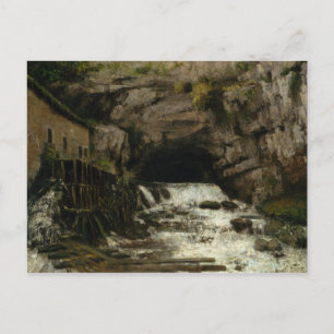 Gustave Courbet - The Source of the Loue Postcard