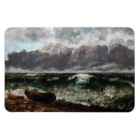 Gustave Courbet - The Stormy Sea / The Wave