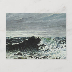 Gustave Courbet - The Wave Postcard