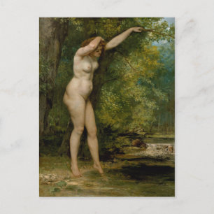 Gustave Courbet The Young Bather Postcard