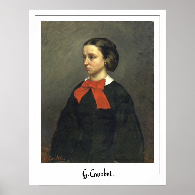 Gustave Courbet Zedign Art Poster #191-2 (Front)