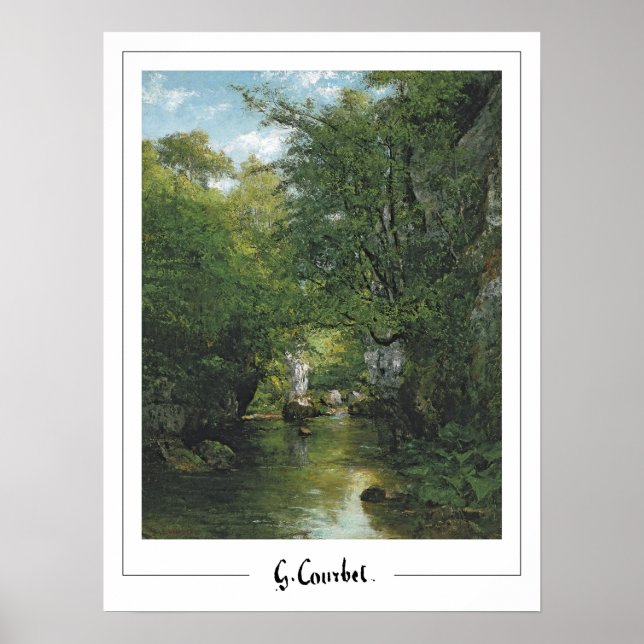 Gustave Courbet Zedign Art Poster #22 (Front)