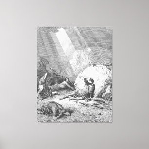 Gustave Doré - Acts 9 The Conversion of Saul Canvas Print